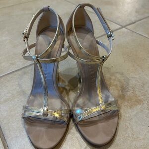 Burberry Hayfield Wedge Sandals Size 36 Eu